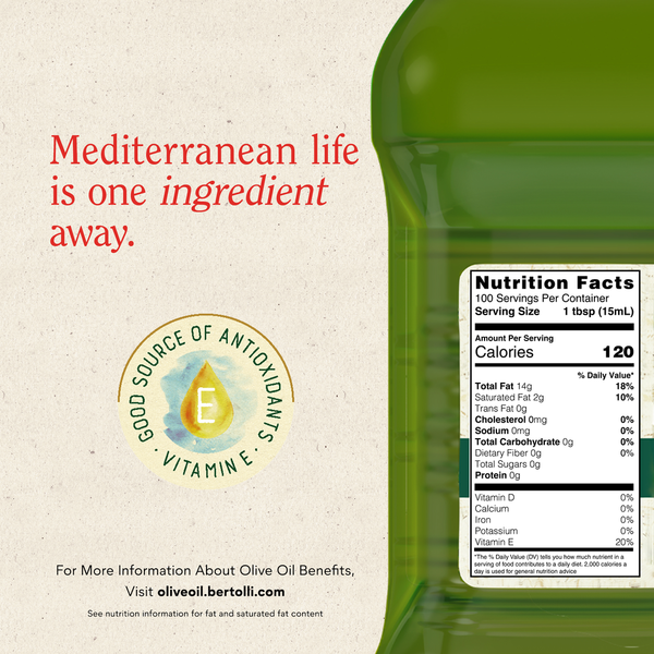 Huile d'Olive Extra Vierge Bertolli Originale