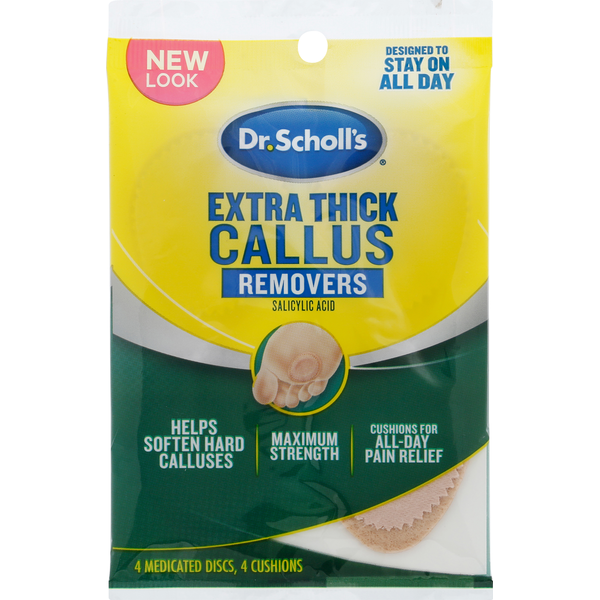 Removedores de callos extra gruesos de Dr. Scholl's