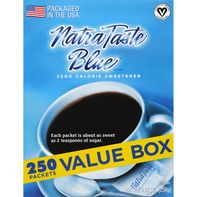 NatraTaste Blue Sweetener, Zero Calorie, Value Box