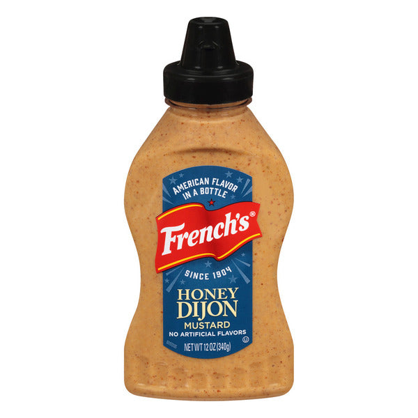 Moutarde de Dijon au miel French's en bouteille à presser