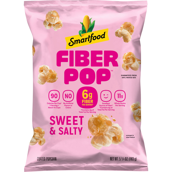 Smartfood Fiber Pop Palomitas Dulces y Saladas