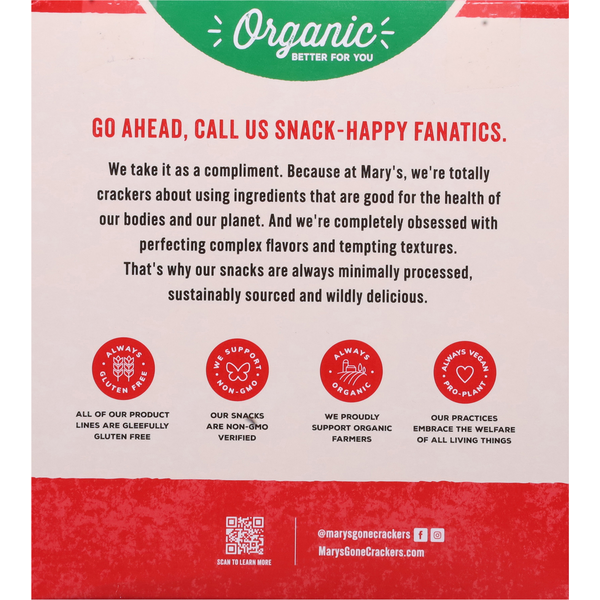 Crackers Organiques Originales de Mary's Gone Crackers