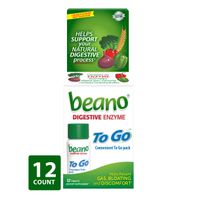 Beano Digestive Enzyme Supplement for Gas Prevention