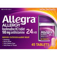 Allegra Soulagement des Allergies - Formule Non-Drowsy