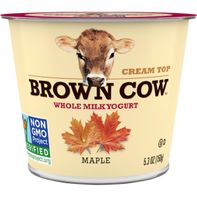 Yaourt entier à la crème Brown Cow® au sirop d'érable