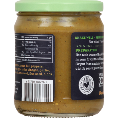 Sauce Enchilada Siete, Verte