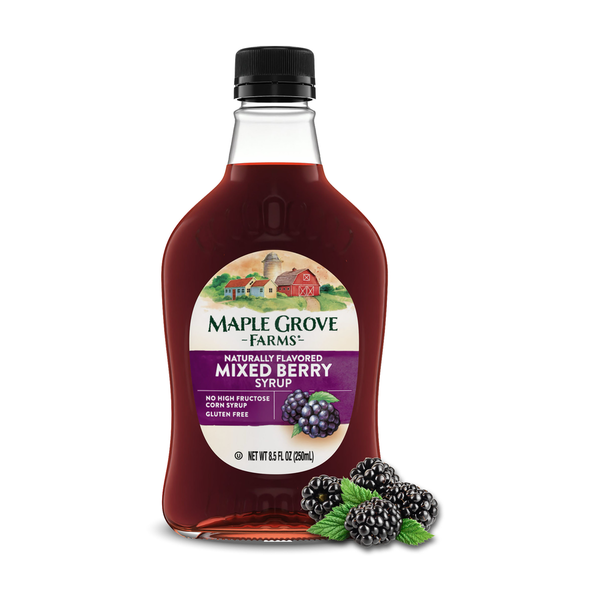 Jarabe de bayas mixtas de Maple Grove Farms
