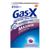 Gas-X Maximum Strength Soulagement des Gaz Softgels
