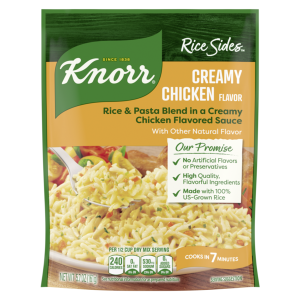 Knorr Rice Sides Creamy Chicken Rice & Vermicelli Blend