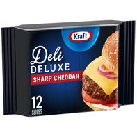Tranches de fromage cheddar fort Kraft