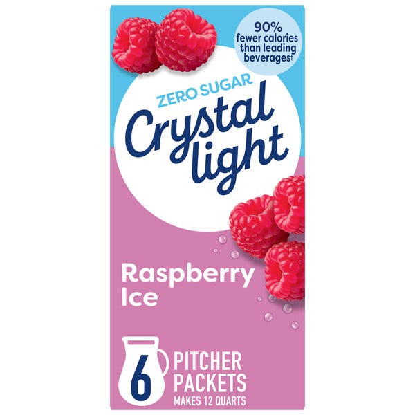 Mélange de boisson en poudre Crystal Light Framboise Glacée