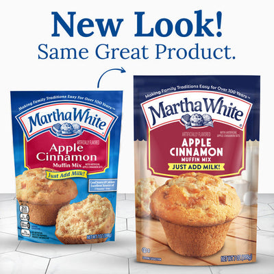 Martha White Apple Cinnamon Muffin Mix - 7 Oz Bag