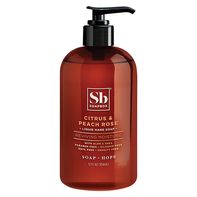 Soapbox Hand Soap - Citrus & Peach Rose