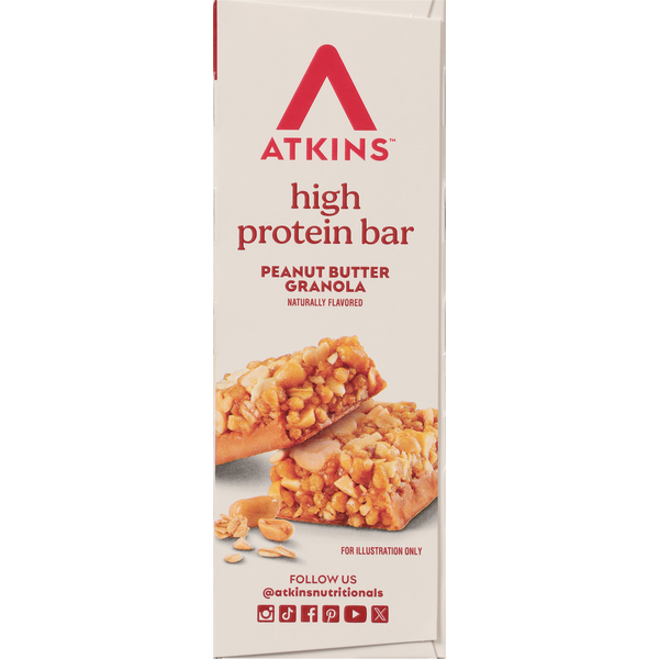 Barra de Alto Contenido Proteico de Granola con Mantequilla de Cacahuate Atkins