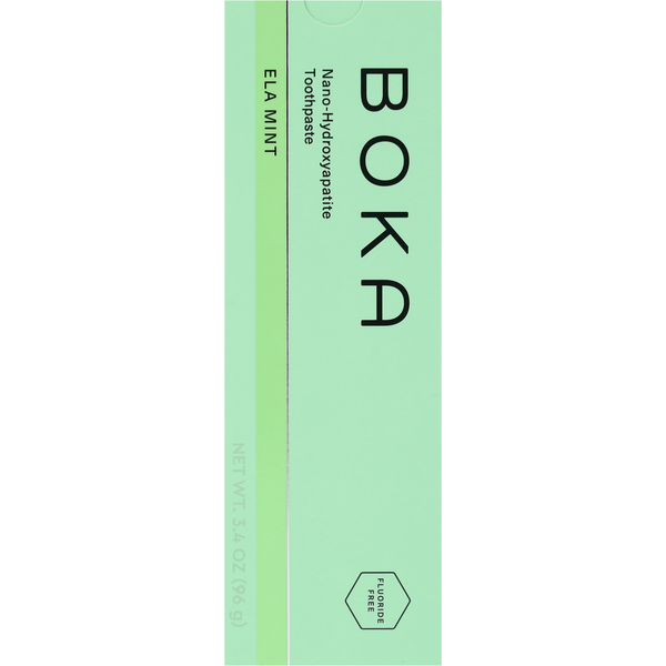 Dentifrice Boka Nano-Hydroxyapatite Ela Mint