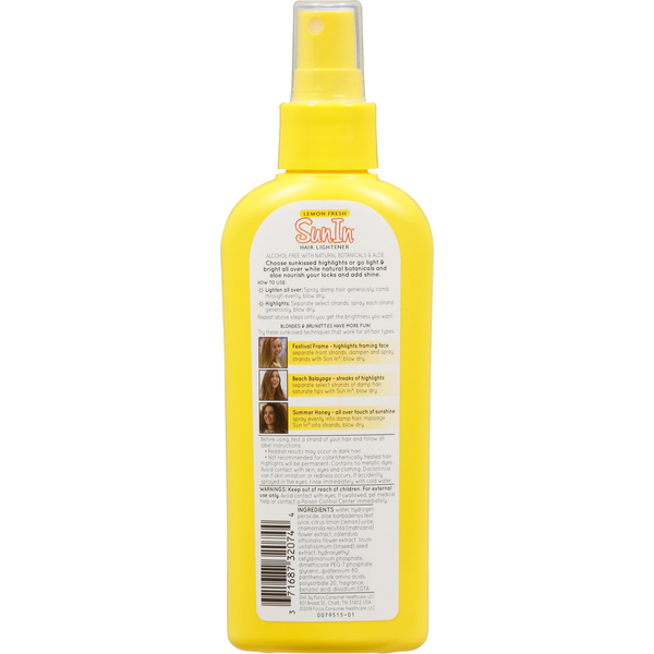 Aclarador de Cabello Sun In, Limón Fresco