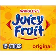 Gomme à mâcher Juicy Fruit Original - Paquet unique