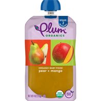 Purée de poire et de mangue Plum Organics