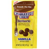 Bolsa de Rollos de Vainilla Cubiertos de Chocolate Charleston Chew