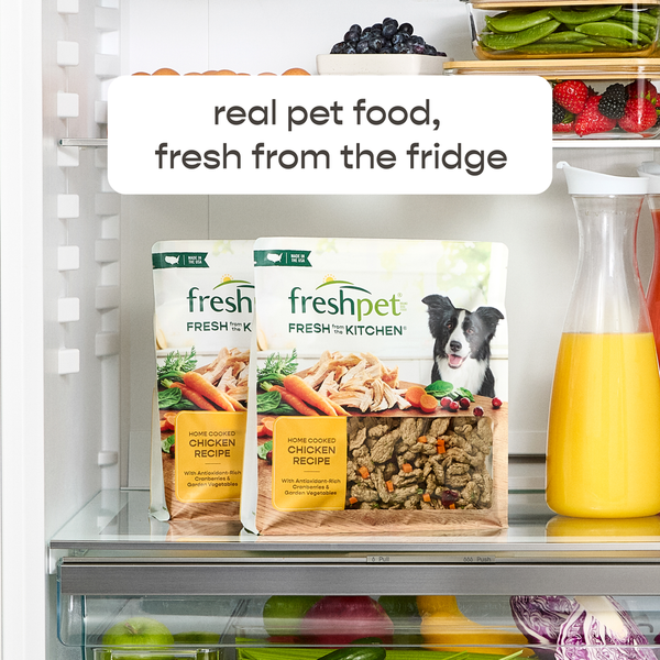 Recette de nourriture pour chien au poulet tendre Freshpet