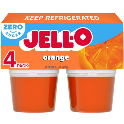 Gelatina Refrigerada Sin Azúcar Jell-O Naranja