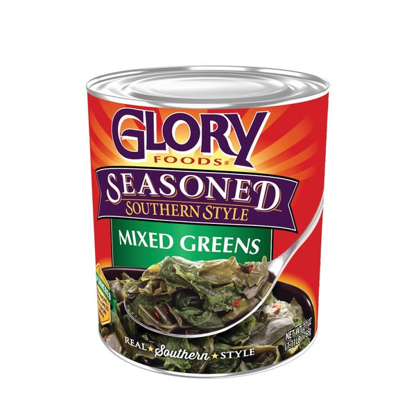 Glory Foods Mélange de Verdure Assaisonné à la Mode du Sud