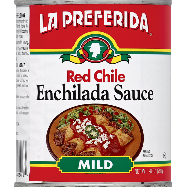 La Preferida Mild Red Chile Enchilada Sauce