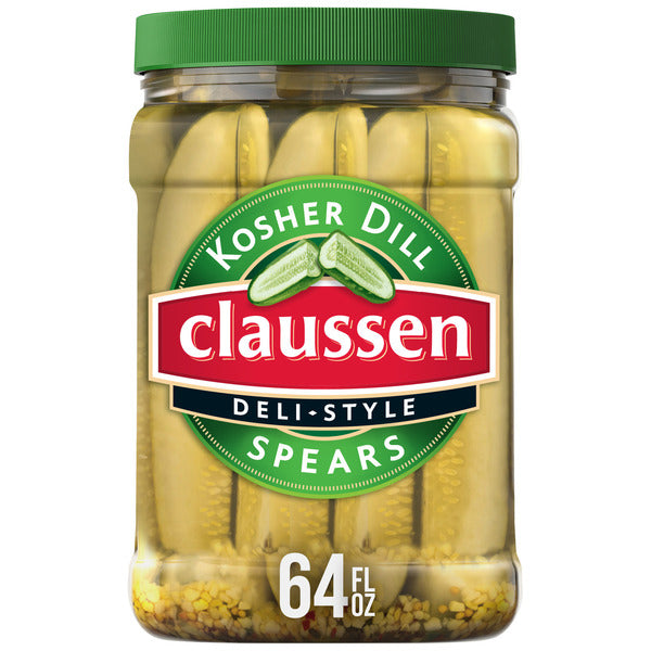 Especias de Pepinillos Claussen Kosher Dill Estilo Deli