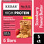 RXBAR High Protein Strawberry Peanut Butter Bars, Gluten Free - 5 Count