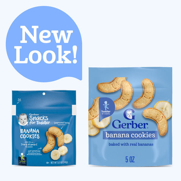 Biscuits à la banane Gerber - Snack délicieux pour bébé
