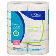 Simply Done Printed Paper Towels - Absorbent & Versatile