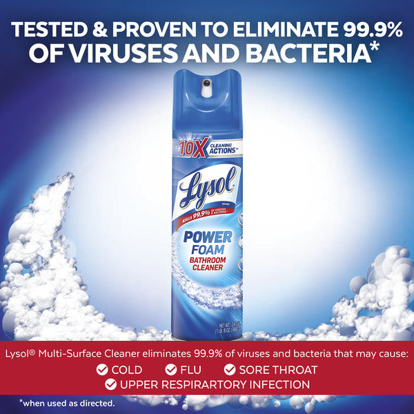 Lysol Disinfecting Power Foam Cleaner for Bathrooms