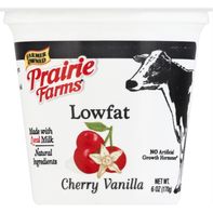 Prairie Farms Lowfat Cherry Vanilla Yogurt