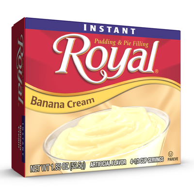 Royal Banana Cream Instant Pudding & Pie Filling