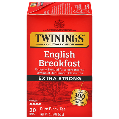 Bolsitas de Té Twinings English Breakfast Extra Fuerte