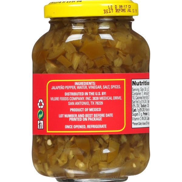La Costeña Piments Jalapeños en Dés