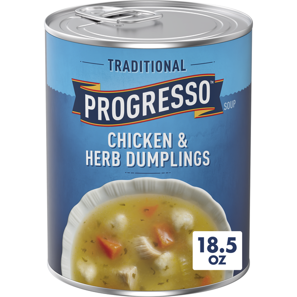 Progresso Traditional Chicken and Herb Dumplings Soup