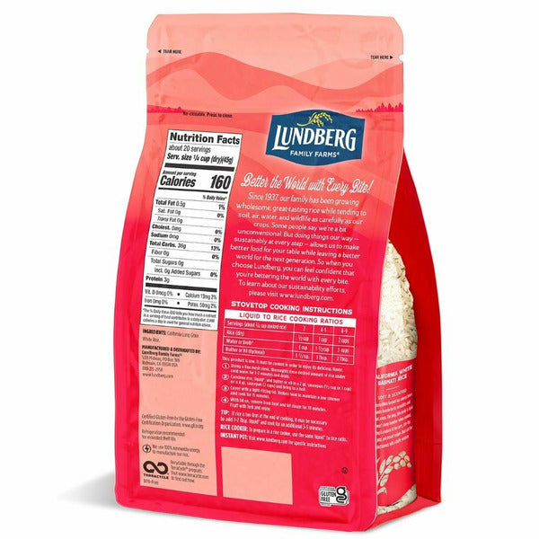 Lundberg Family Farms Premium White Basmati Rice