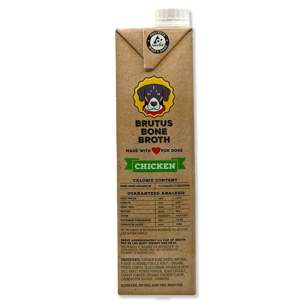 Bouillon de Poulet Brutus pour Chiens