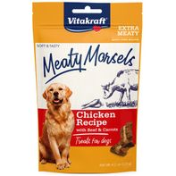 Vitakraft Chicken Recipe with Beef and Carrots Soft Dog Treats