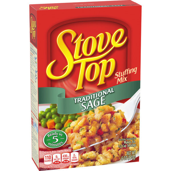 Mélange de farce traditionnelle à la sauge Kraft Stove Top