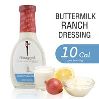 Aderezo Ranch Buttermilk Skinnygirl - Sin grasa y sin azúcar