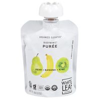 White Leaf Provisions Biodynamic Baby Food, Pear +