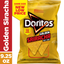 Doritos Tortilla Chips, Golden Sriracha