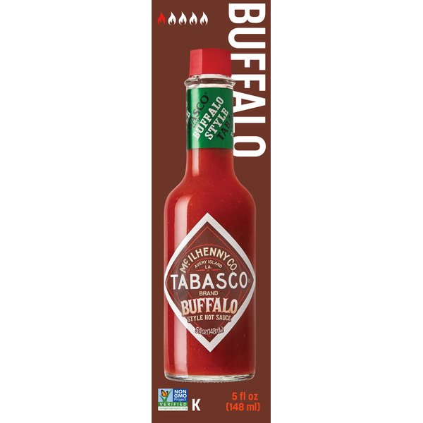 Salsa Estilo Buffalo de la Marca Tabasco