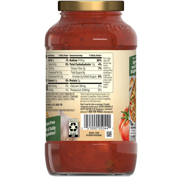 Sauce à Pâtes Prego Chunky Garden Combo