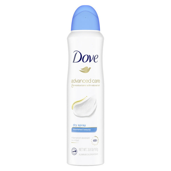 Desodorante Antitranspirante en Spray Dove - Belleza Nutrida