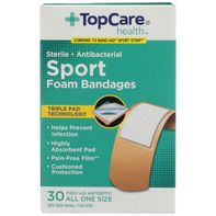 Pansements antibactériens stériles TopCare