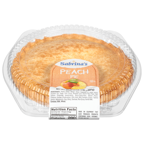 Pastel de Durazno de Sabrina