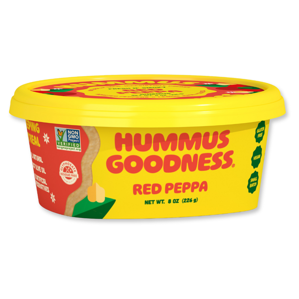 Hummus Goodness Hummus Rouge Poivron, Sans Huile de Graines